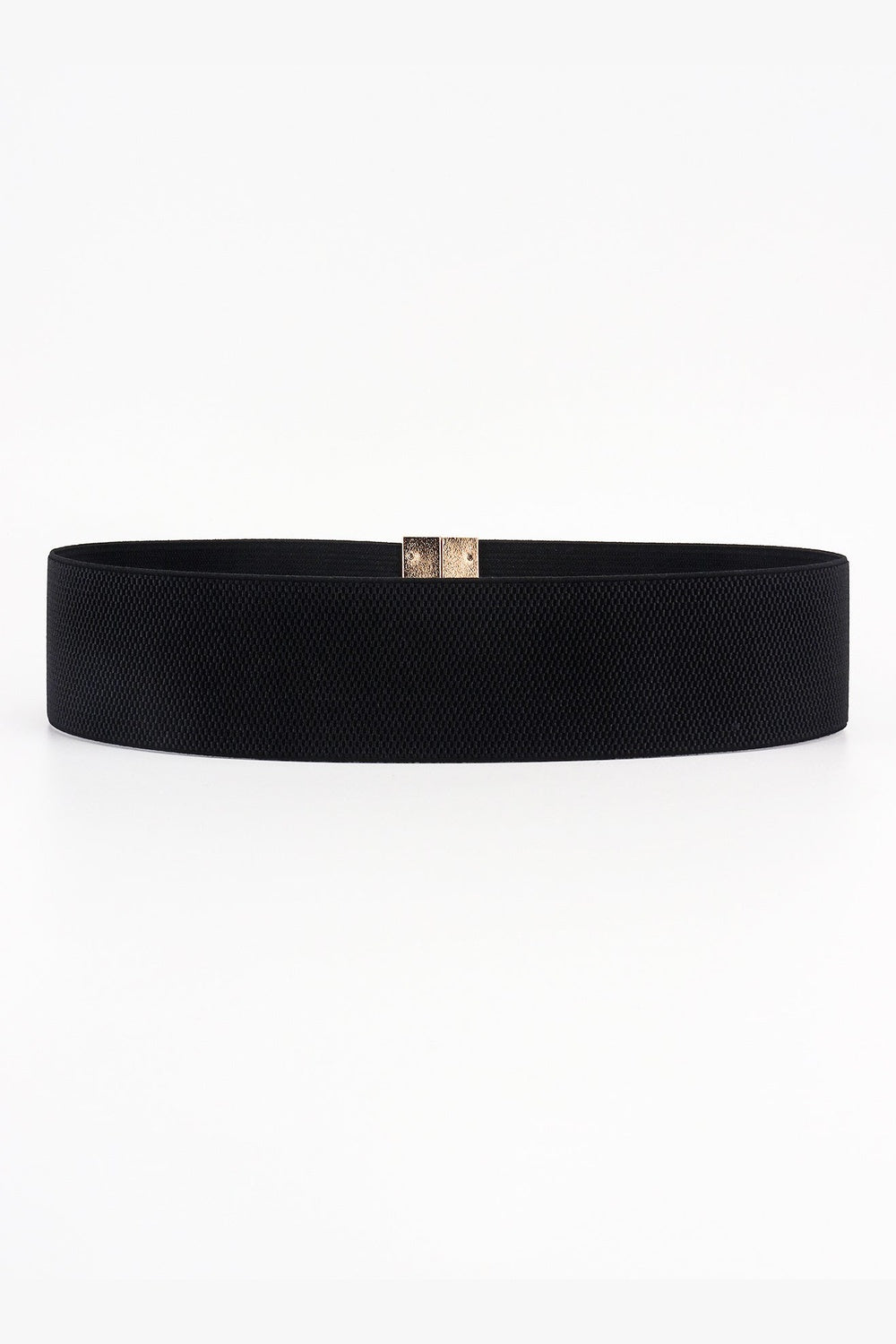 Alloy Buckle Elastic Belt - Belt - FITGGINS