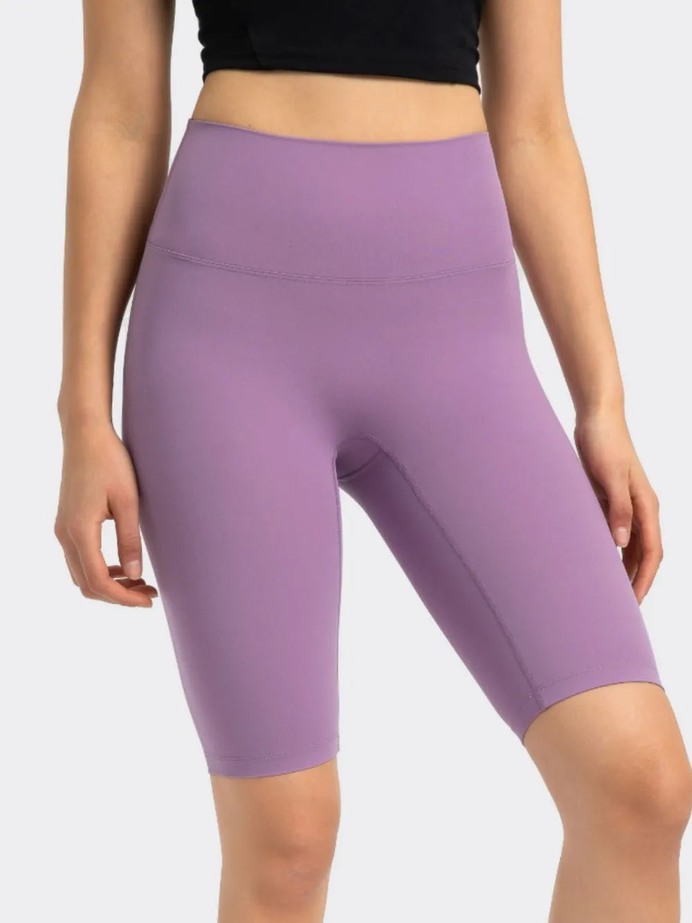 Millennia High Rise Wide Waistband Active Shorts Fitggins