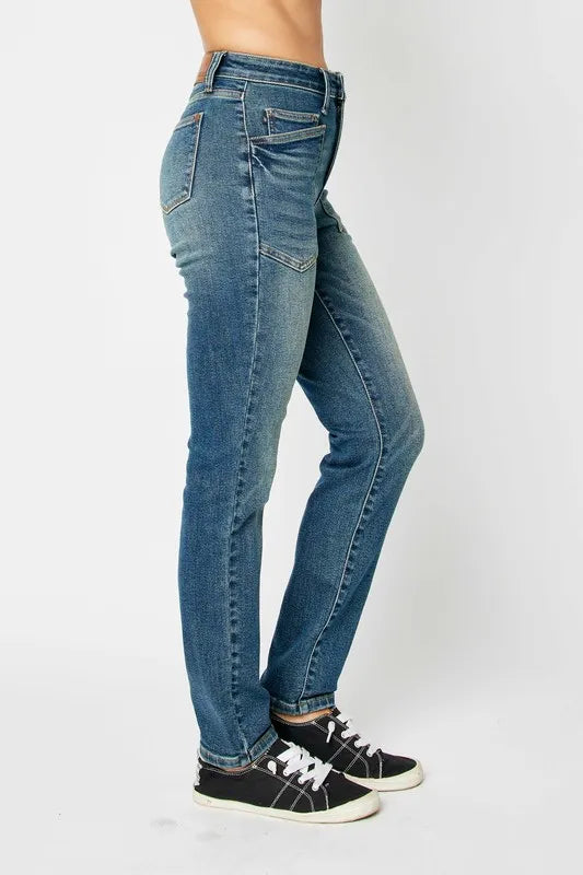 Judy Blue Full Size High Waist Skinny Jeans Fitggins