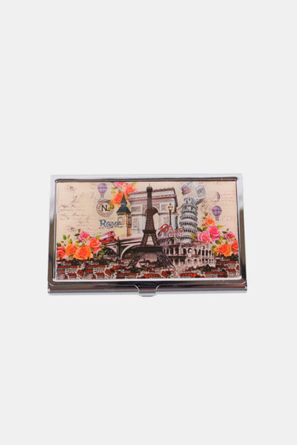 Nicole Lee USA Printed Business Card Case - Handbag - FITGGINS