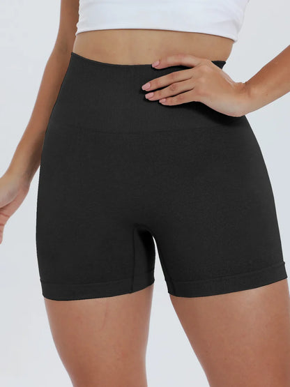 High Waist Active Shorts Fitggins