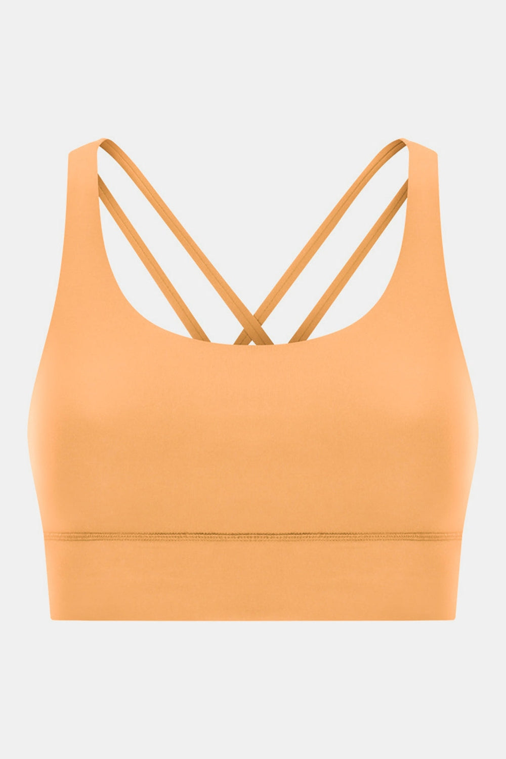 Millennia Crisscross Scoop Neck Active Tank - Crop Tops & Tank Tops - FITGGINS