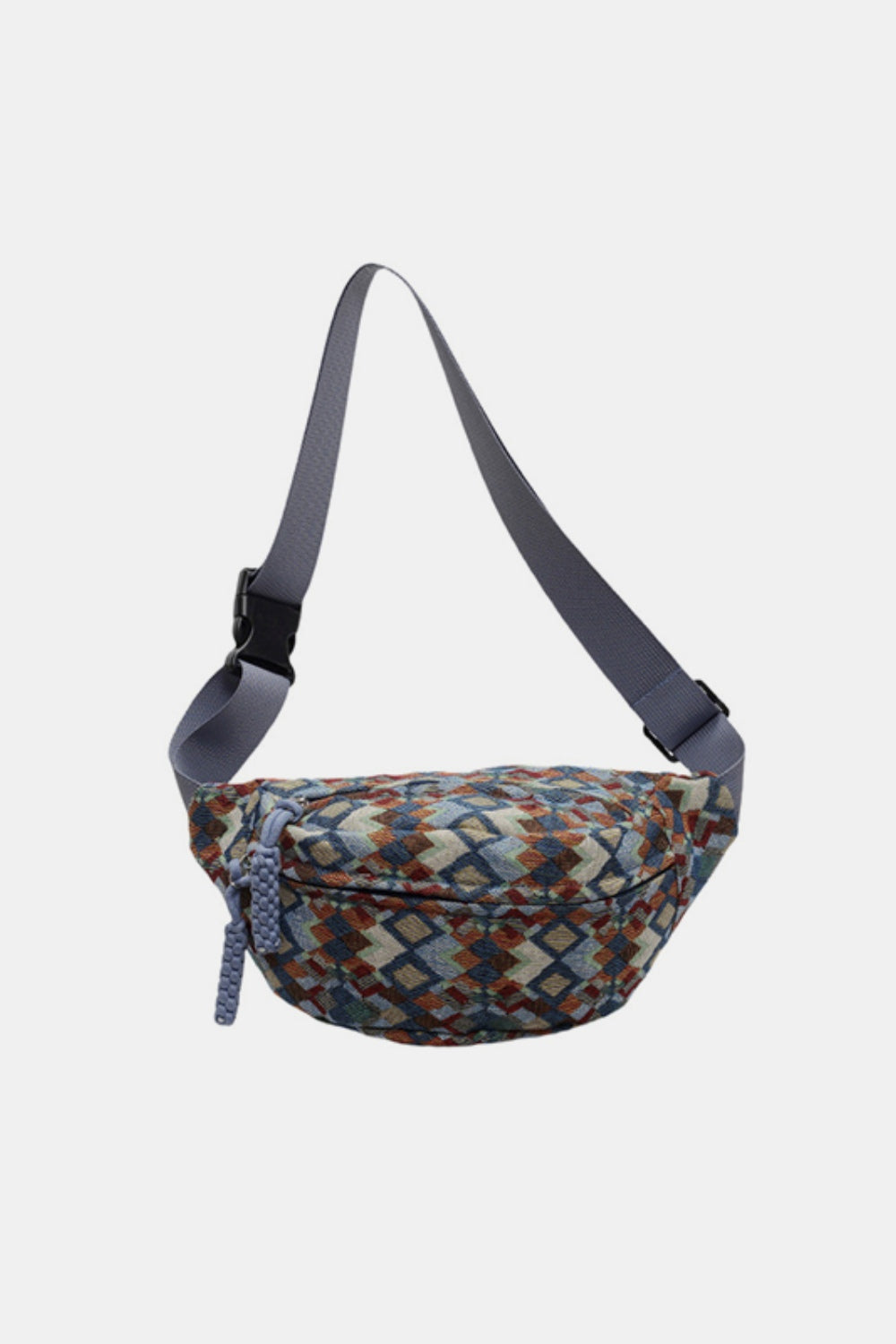 Adjustable Strap Canvas Sling Bag - Handbag - FITGGINS