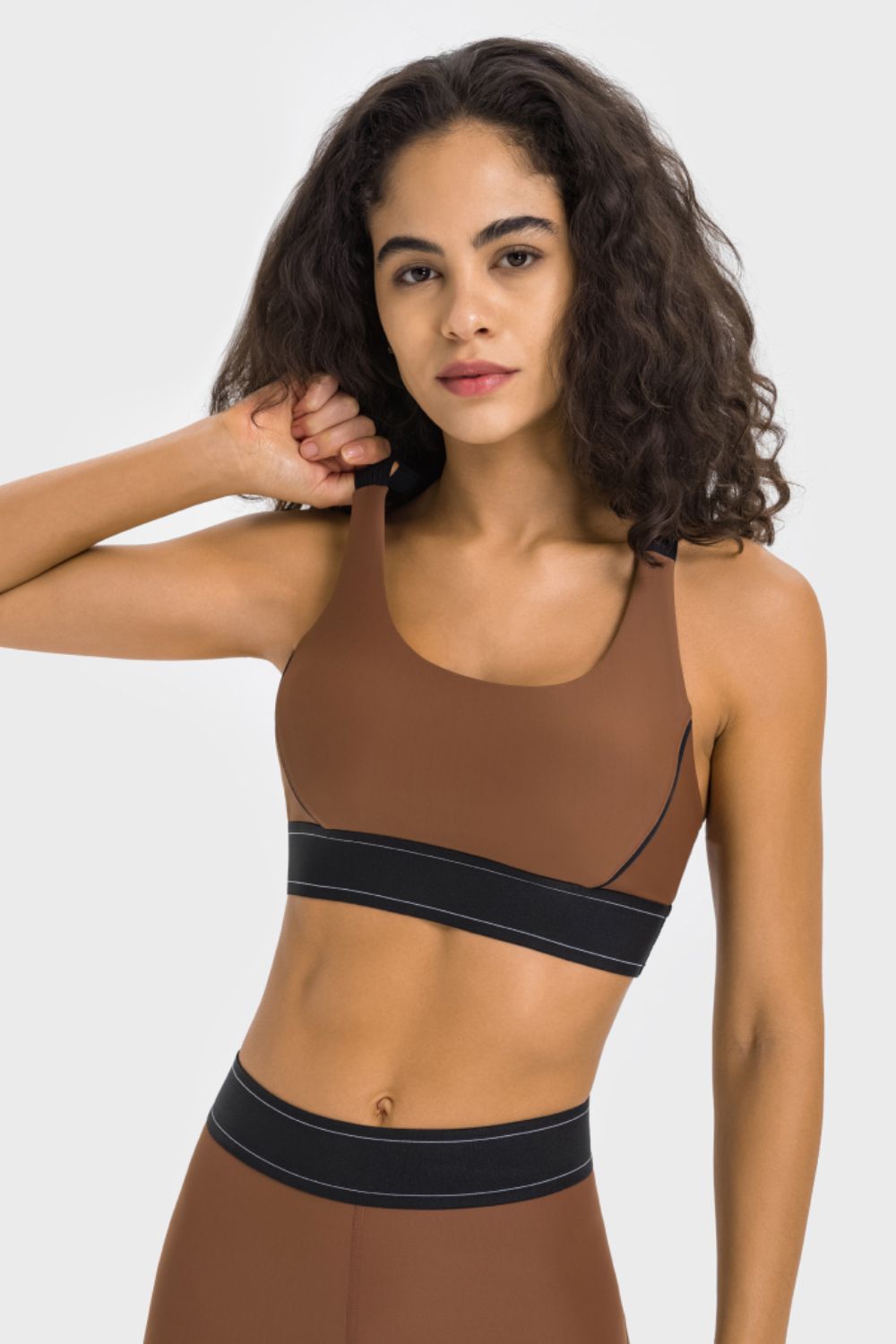 Millennia Contrast Sports Bra Fitggins