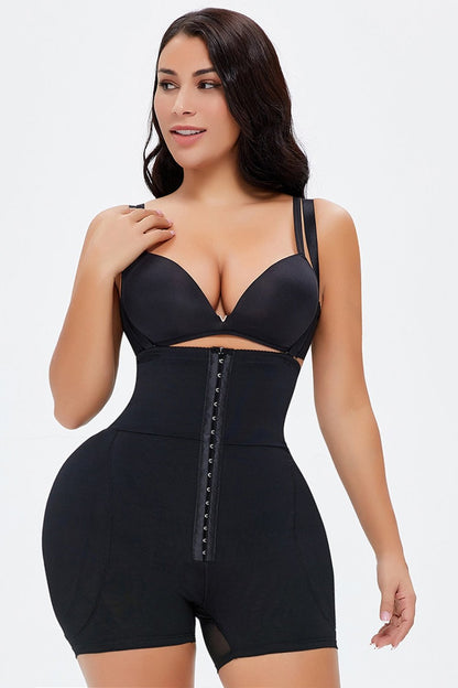 Full Size Hook-and-Eye Under-Bust Shaping Bodysuit - Shapewear - FITGGINS