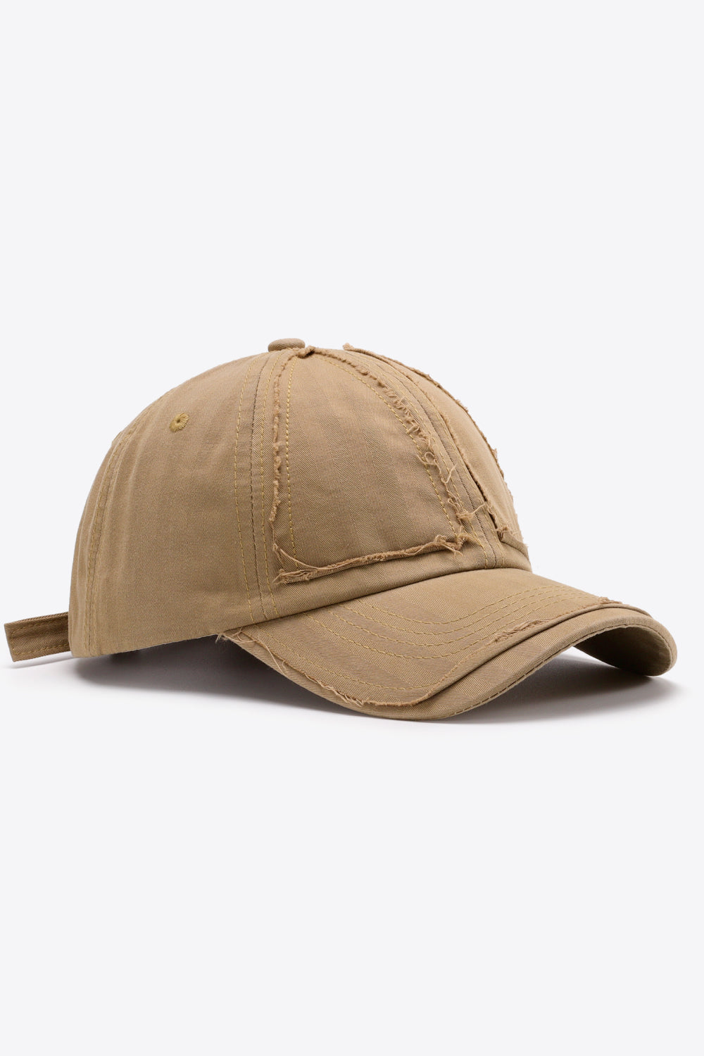 Distressed Adjustable Baseball Cap - Hats - FITGGINS