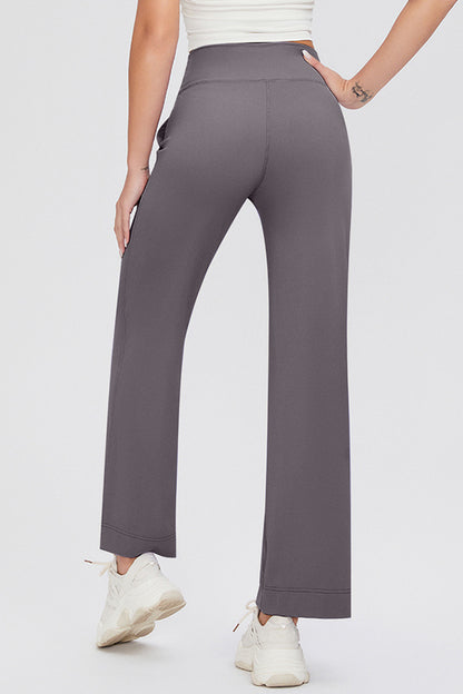 Basic Bae Full Size Drawstring High Waist Pants with Pockets - Pants - FITGGINS