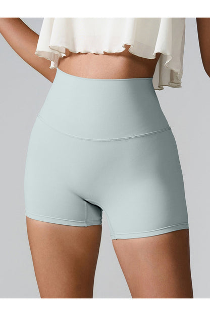 High Waist Active Shorts - Short Leggings - FITGGINS