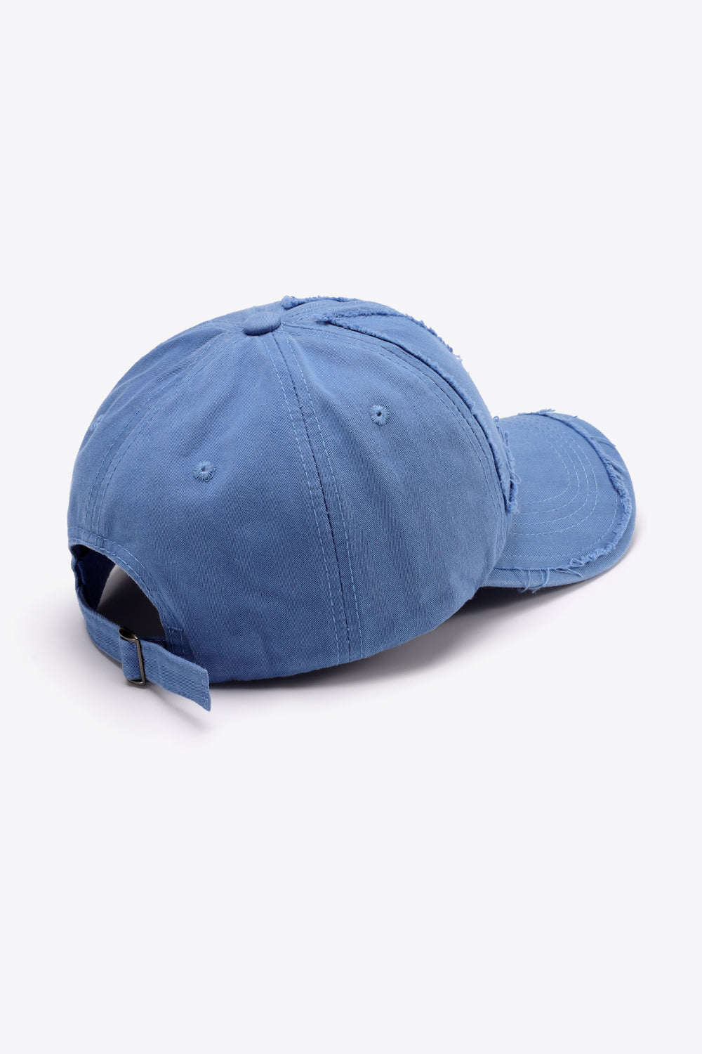 Distressed Adjustable Baseball Cap - Hats - FITGGINS