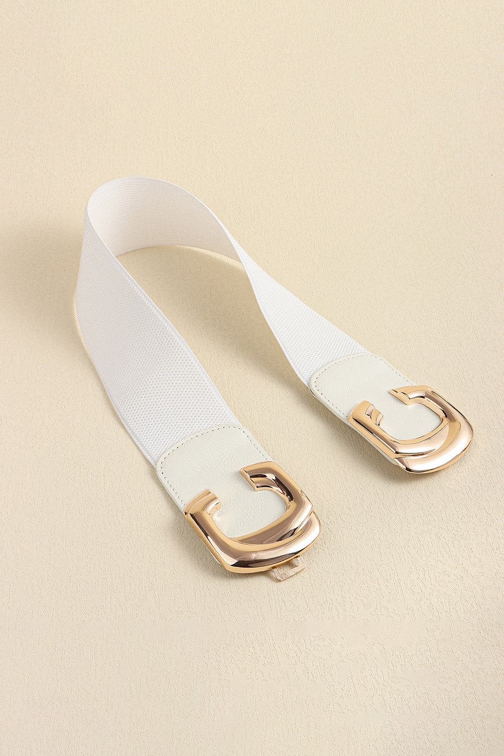 Zinc Alloy Buckle Elastic Wide Belt - Belt - FITGGINS