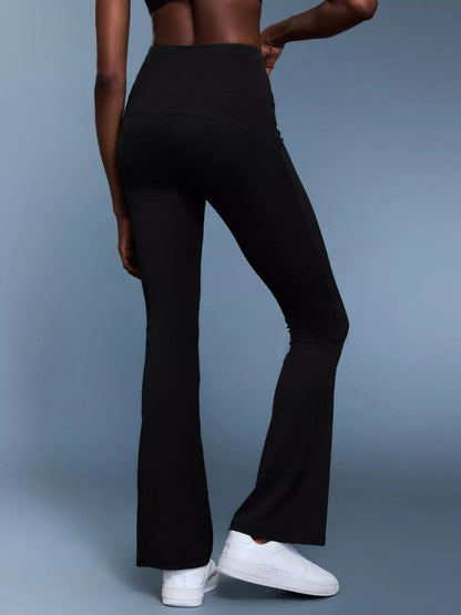 High-Waisted Flare Active Pants Fitggins