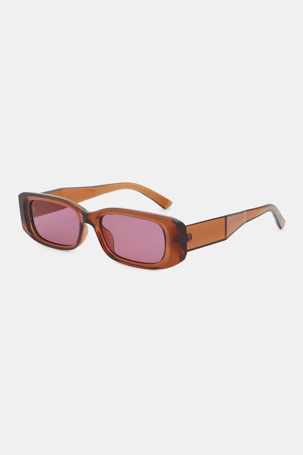 Polycarbonate Frame Rectangle Sunglasses - Sunglasses - FITGGINS