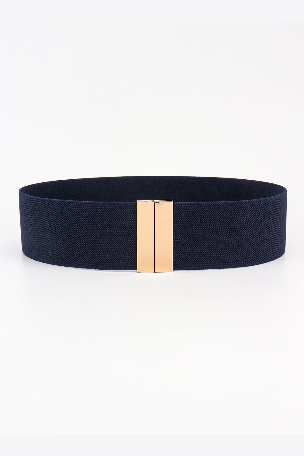 Alloy Buckle Elastic Belt - Belt - FITGGINS