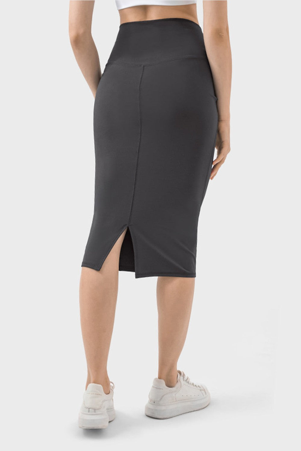 Millennia Slit Wrap Active Skirt - Shirts - FITGGINS