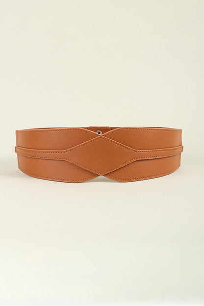 Elastic Wide PU Belt - Belt - FITGGINS