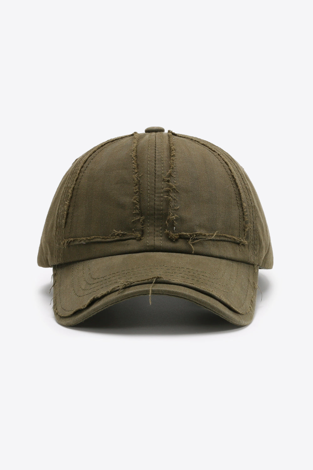 Distressed Adjustable Baseball Cap - Hats - FITGGINS