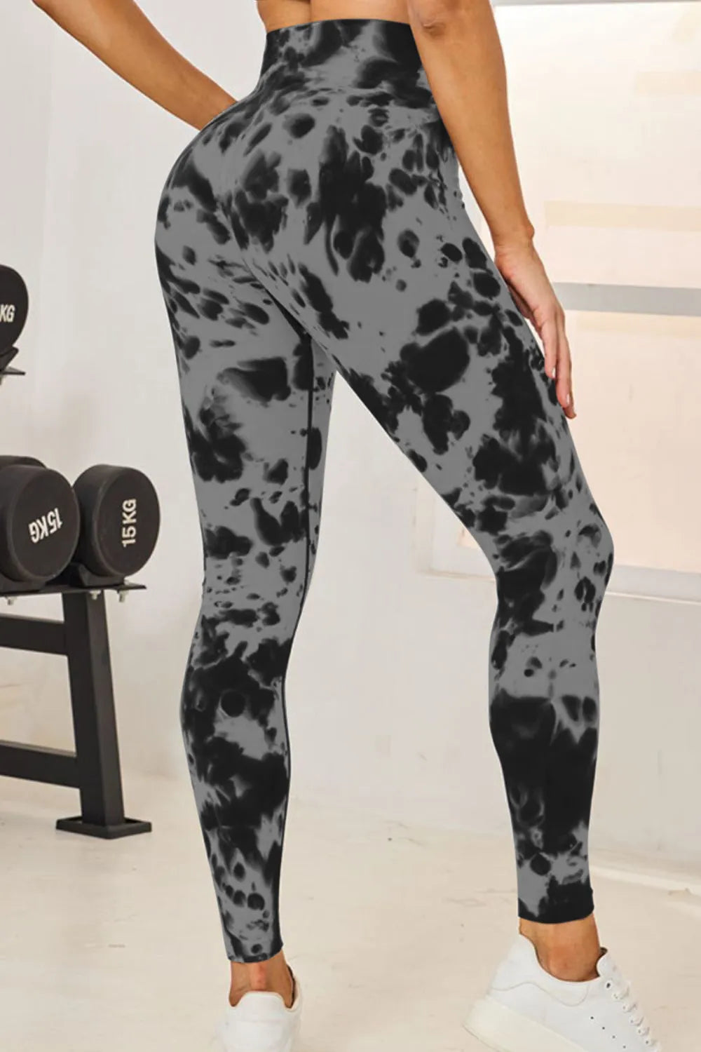 Tie-Dye High Waist Active Leggings Fitggins