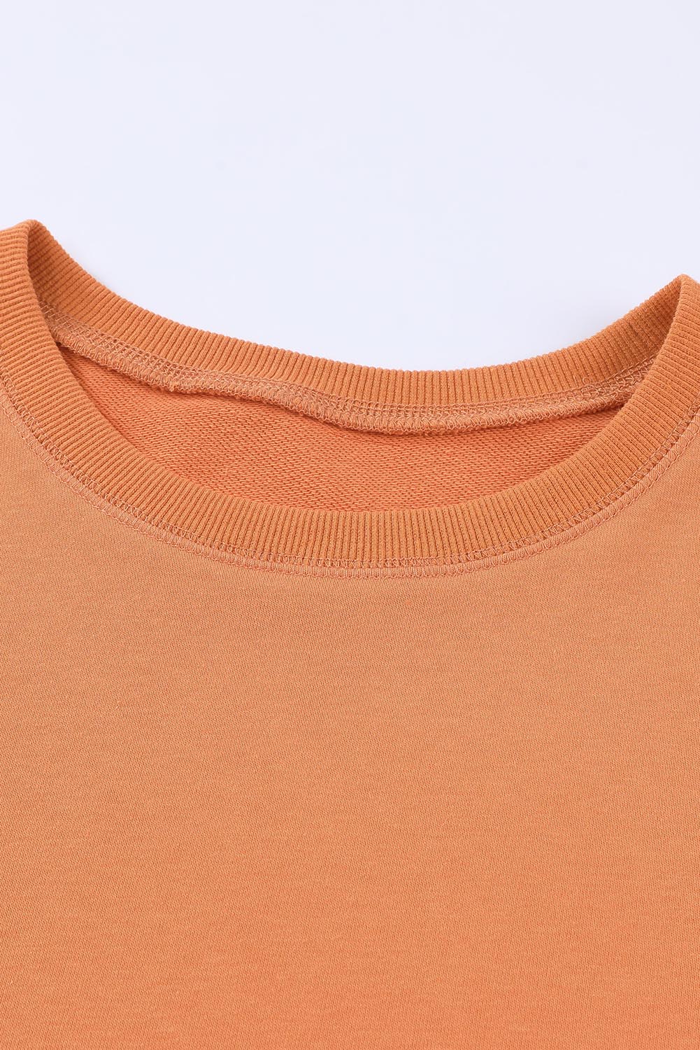 Side Slit Drop Shoulder Sweatshirt Fitggins