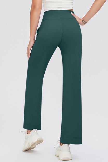 Basic Bae Full Size Drawstring High Waist Pants with Pockets - Pants - FITGGINS