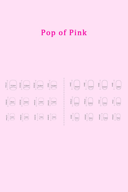 SO PINK BEAUTY Press On Nails 2 Packs - - FITGGINS