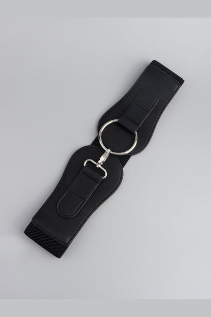 PU Elastic Wide Belt - Belt - FITGGINS