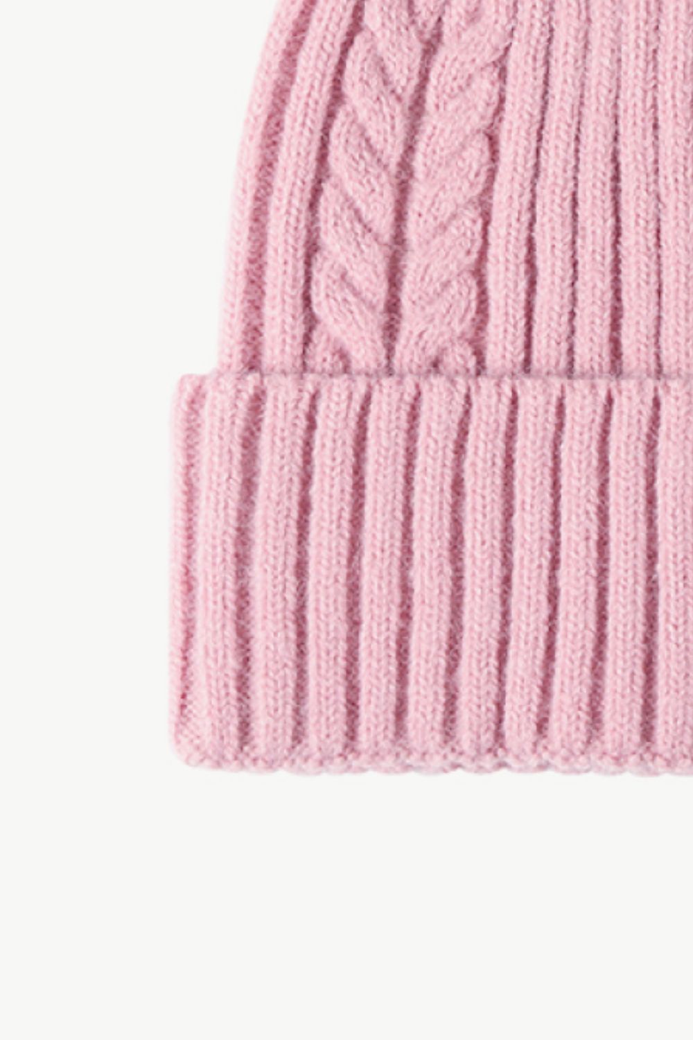 Cable-Knit Cuff Beanie - Hats - FITGGINS