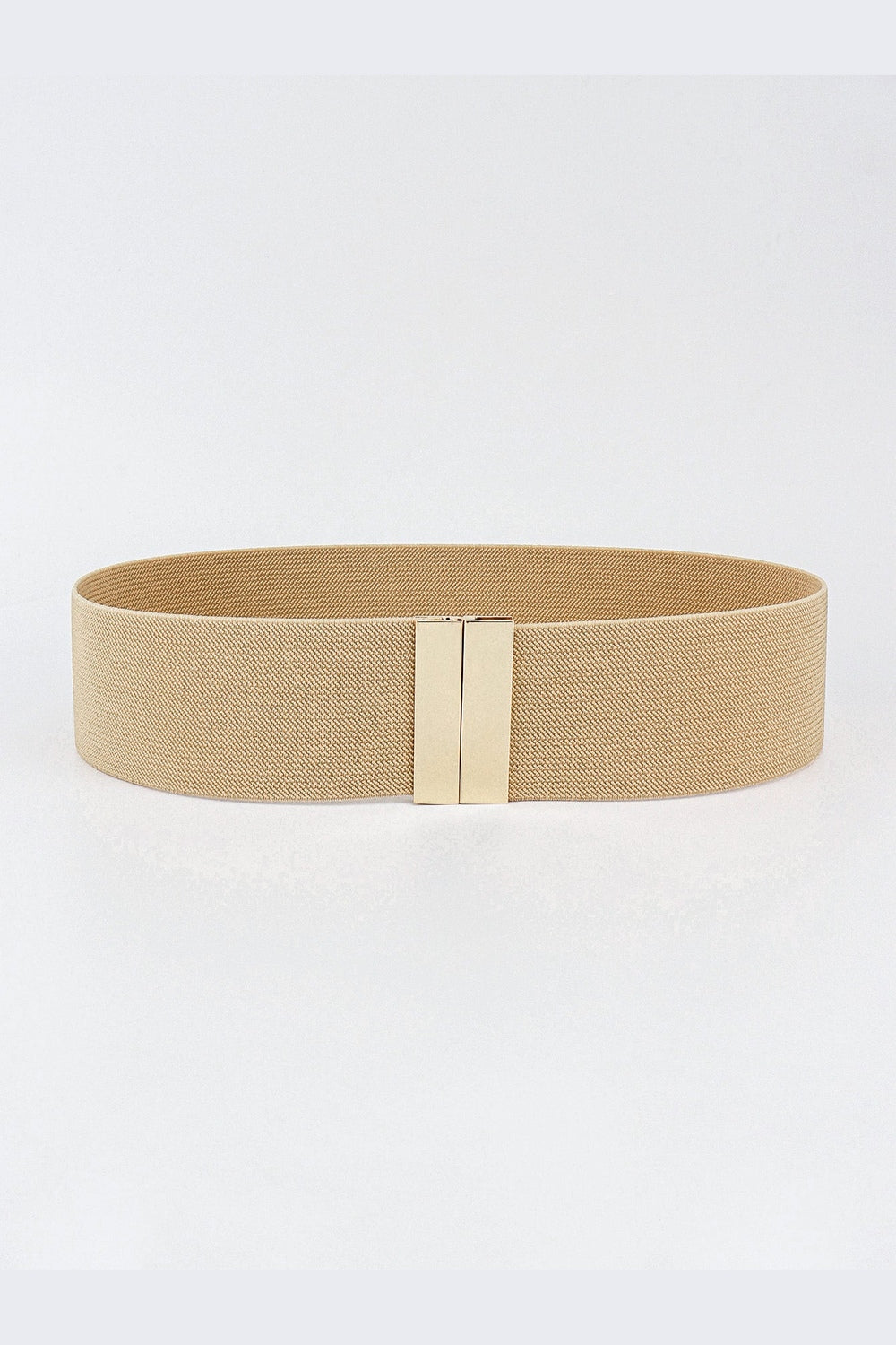 Alloy Buckle Elastic Belt - Belt - FITGGINS