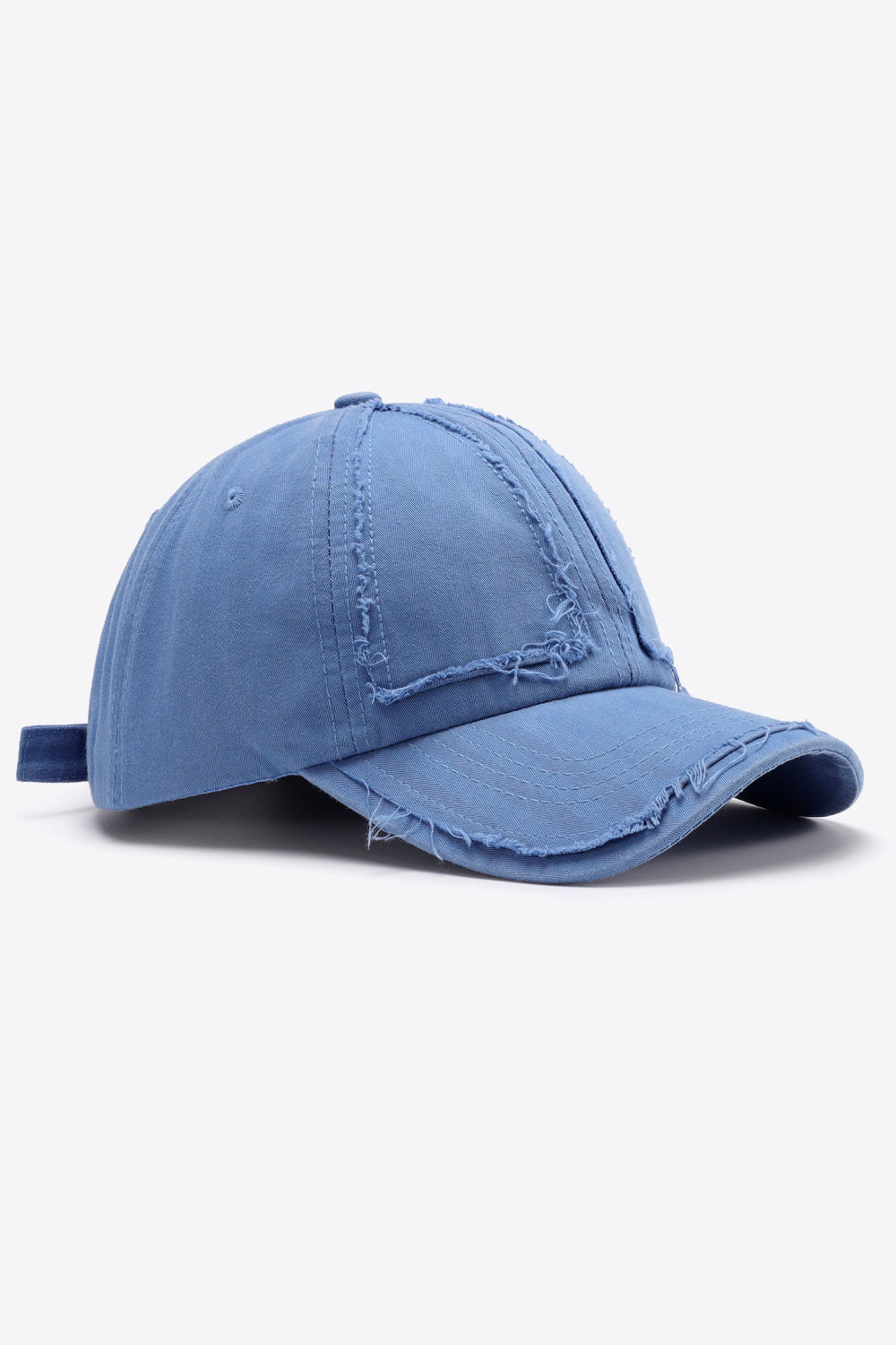 Distressed Adjustable Baseball Cap - Hats - FITGGINS