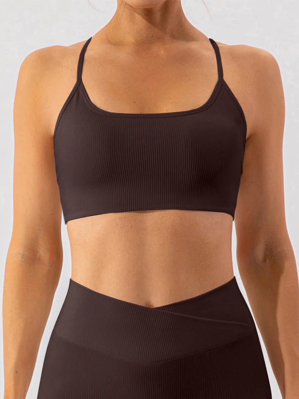 Spaghetti Strap Active Bra Fitggins