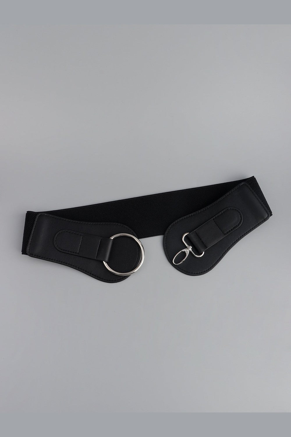 PU Elastic Wide Belt - Belt - FITGGINS