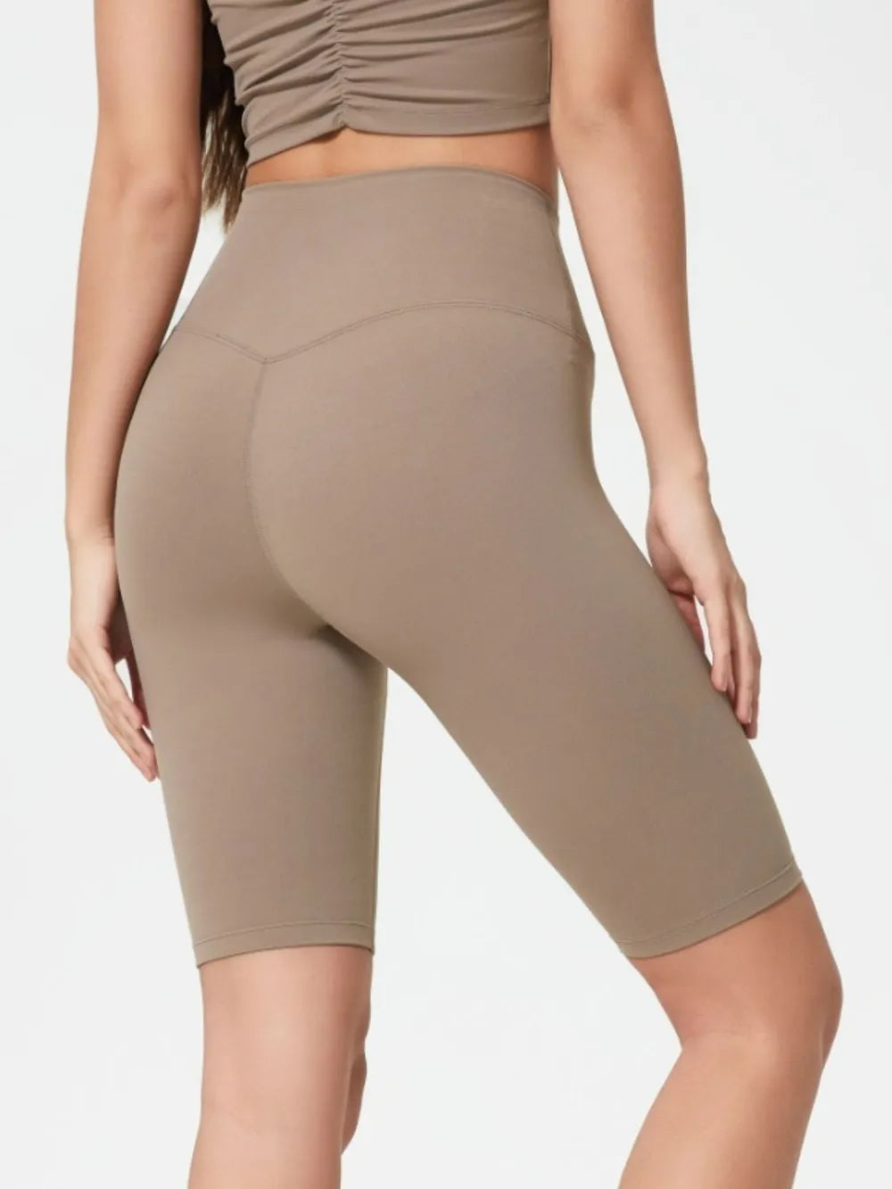 Millennia High Rise Wide Waistband Active Shorts Fitggins
