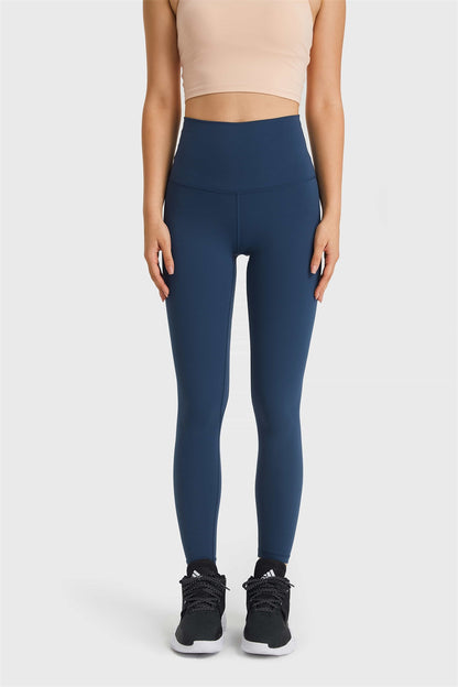 Millennia Ultra Soft High Waist Leggings Navy Fitggins