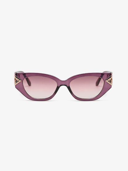 Polycarbonate Frame Cat-Eye Sunglasses - Sunglasses - FITGGINS