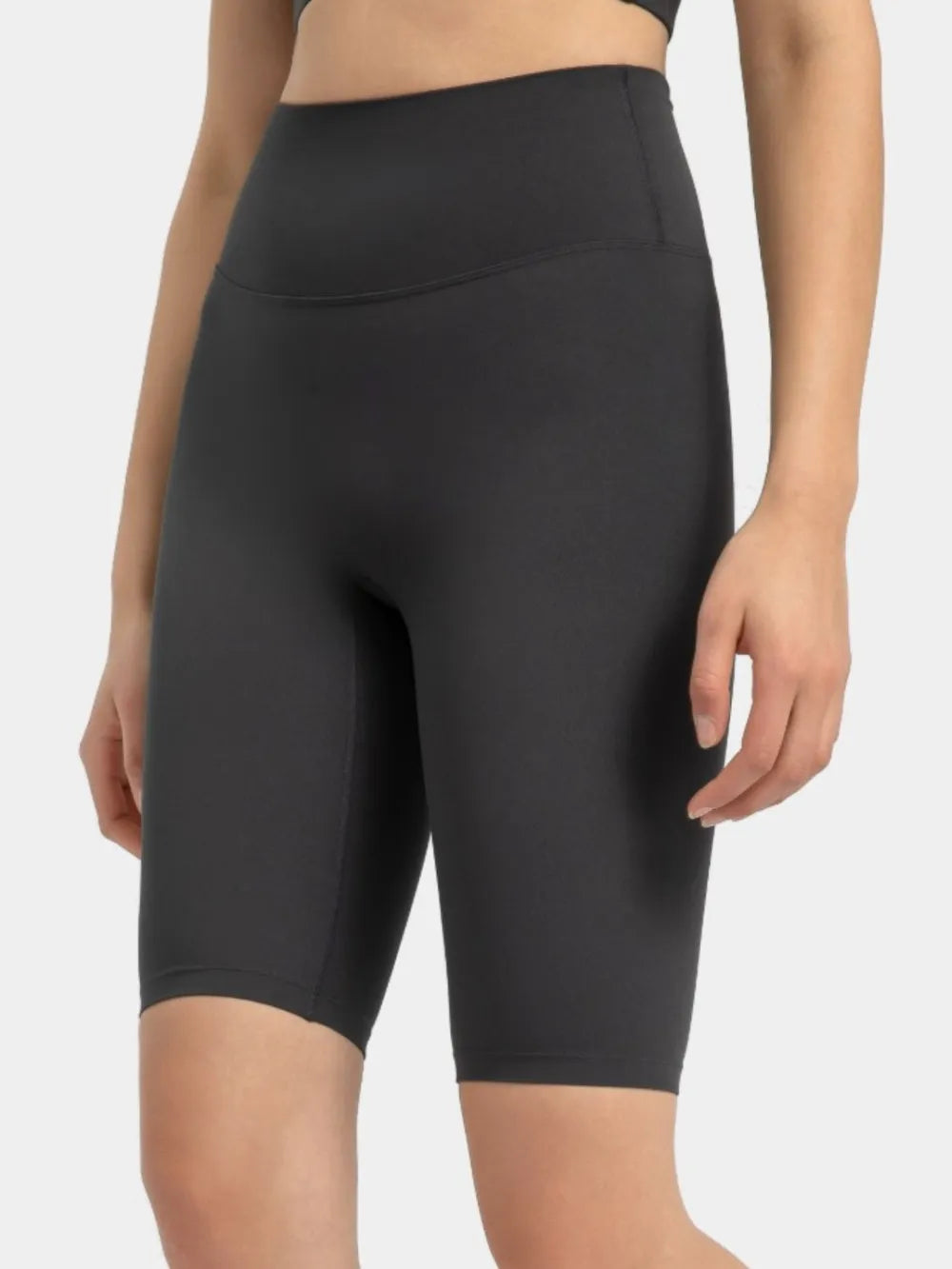 Millennia High Rise Wide Waistband Active Shorts Fitggins
