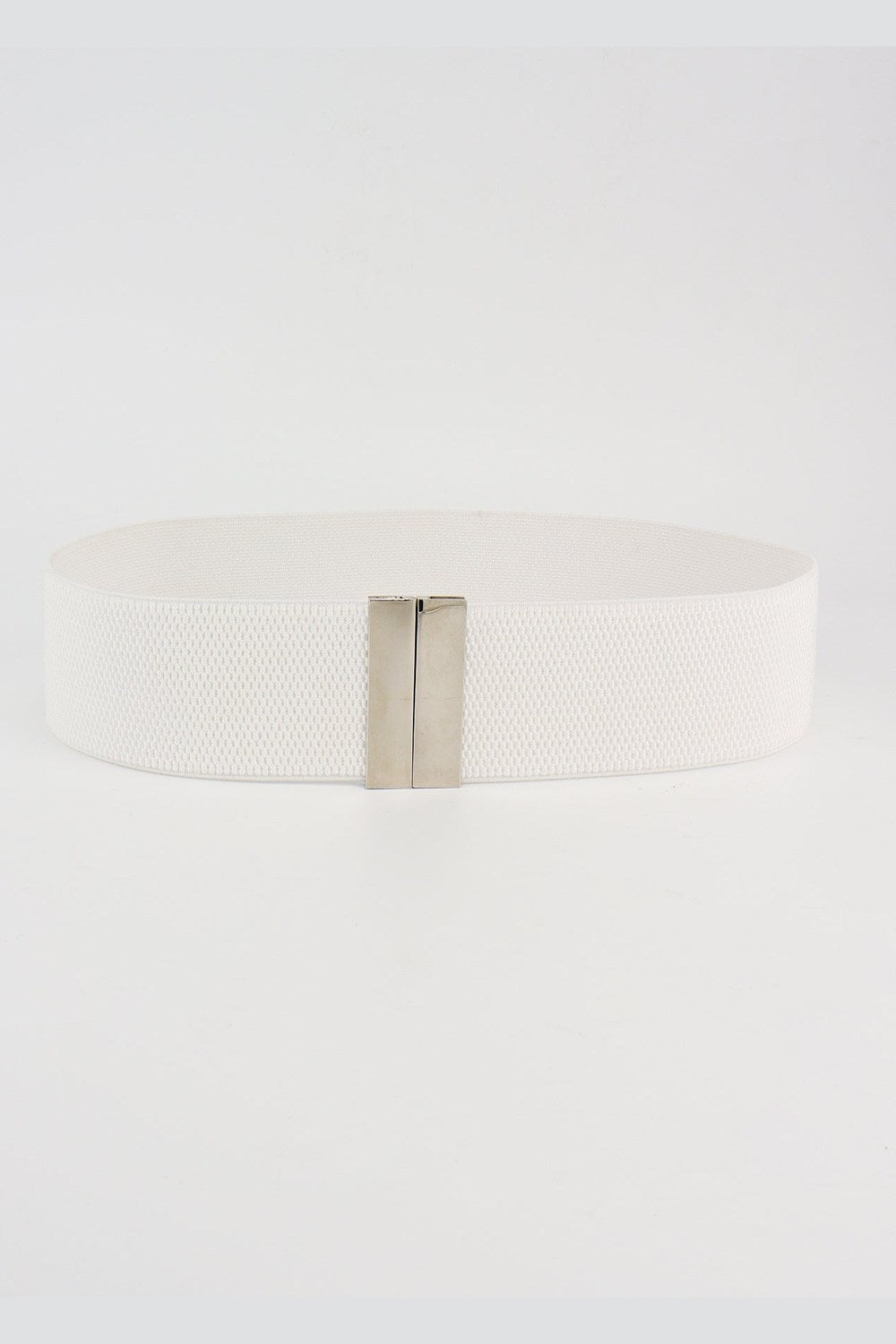 Alloy Buckle Elastic Belt - Belt - FITGGINS