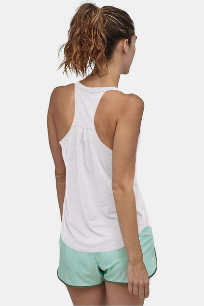 Scoop Neck Active Tank - Crop Tops & Tank Tops - FITGGINS