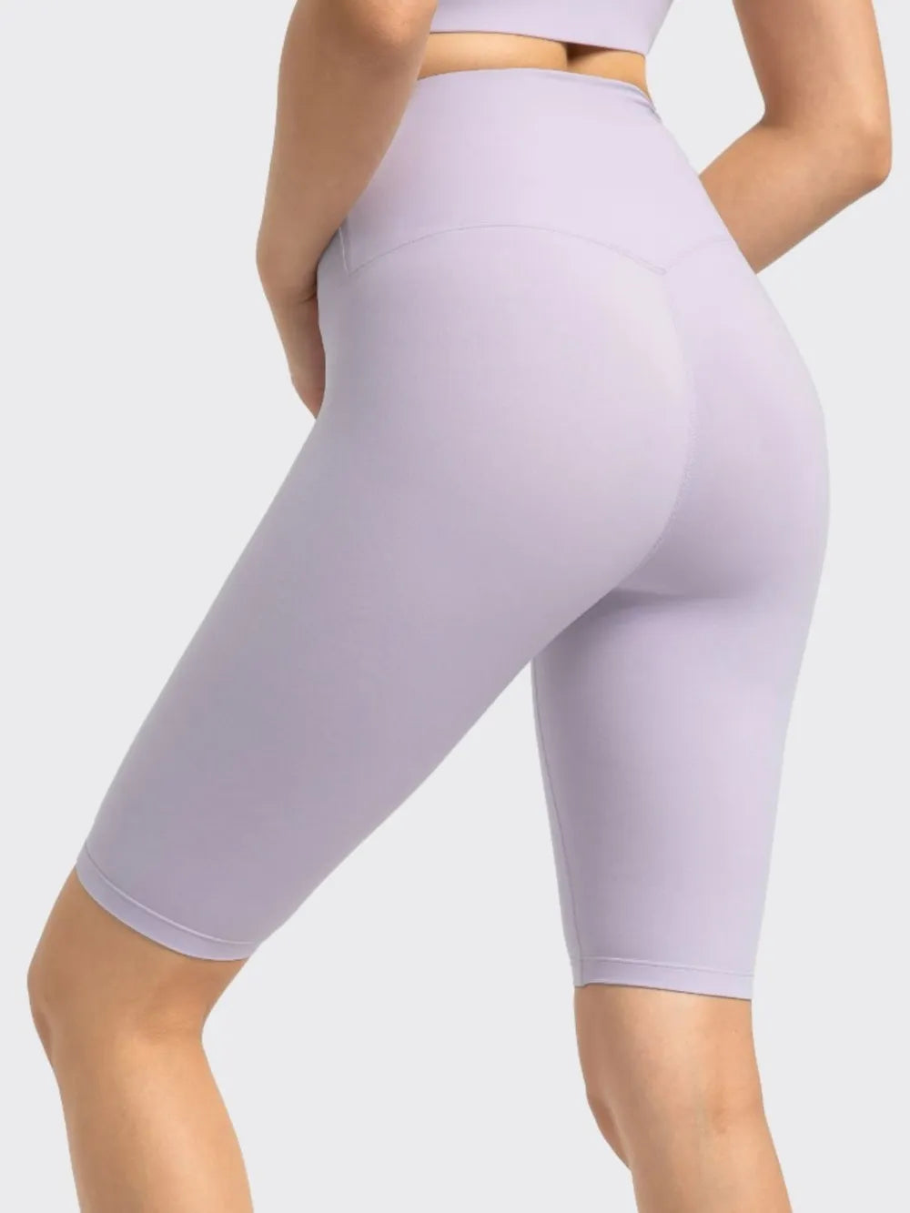 Millennia High Rise Wide Waistband Active Shorts Fitggins