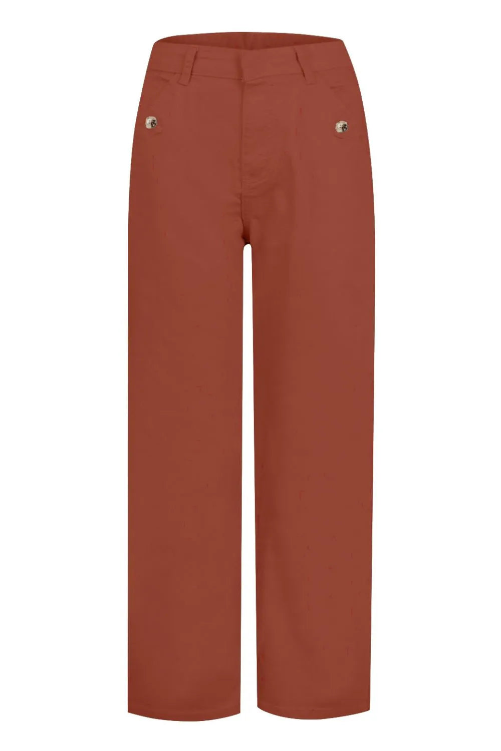 High Waist Jeans with Pockets Caramel Fitggins