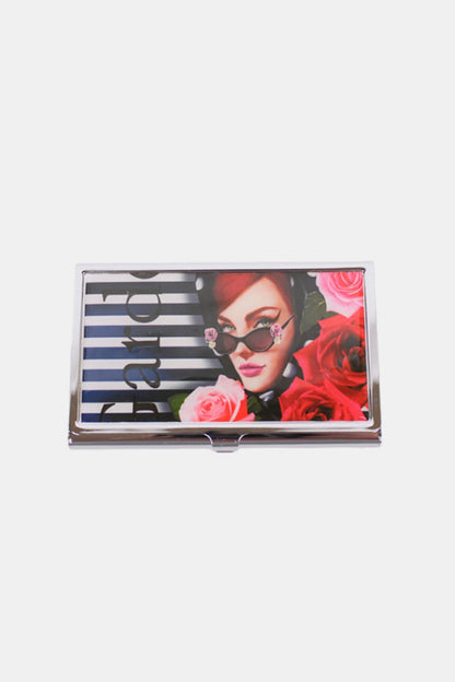 Nicole Lee USA Printed Business Card Case - Handbag - FITGGINS