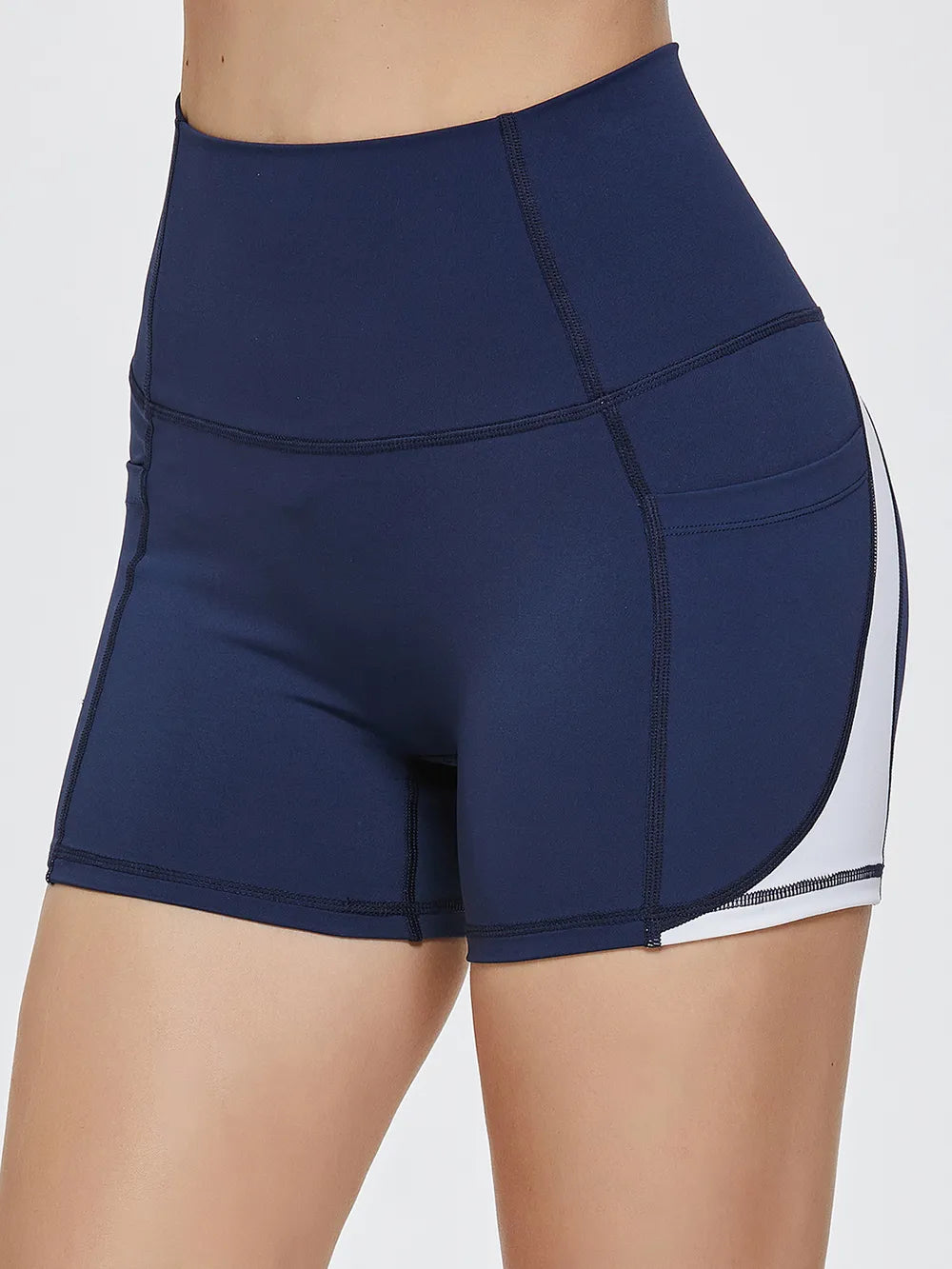 High Waist Active Shorts Fitggins