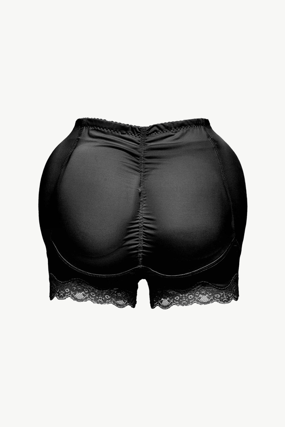 Full-Size Lace-Trim Shaping Shorts Fitggins