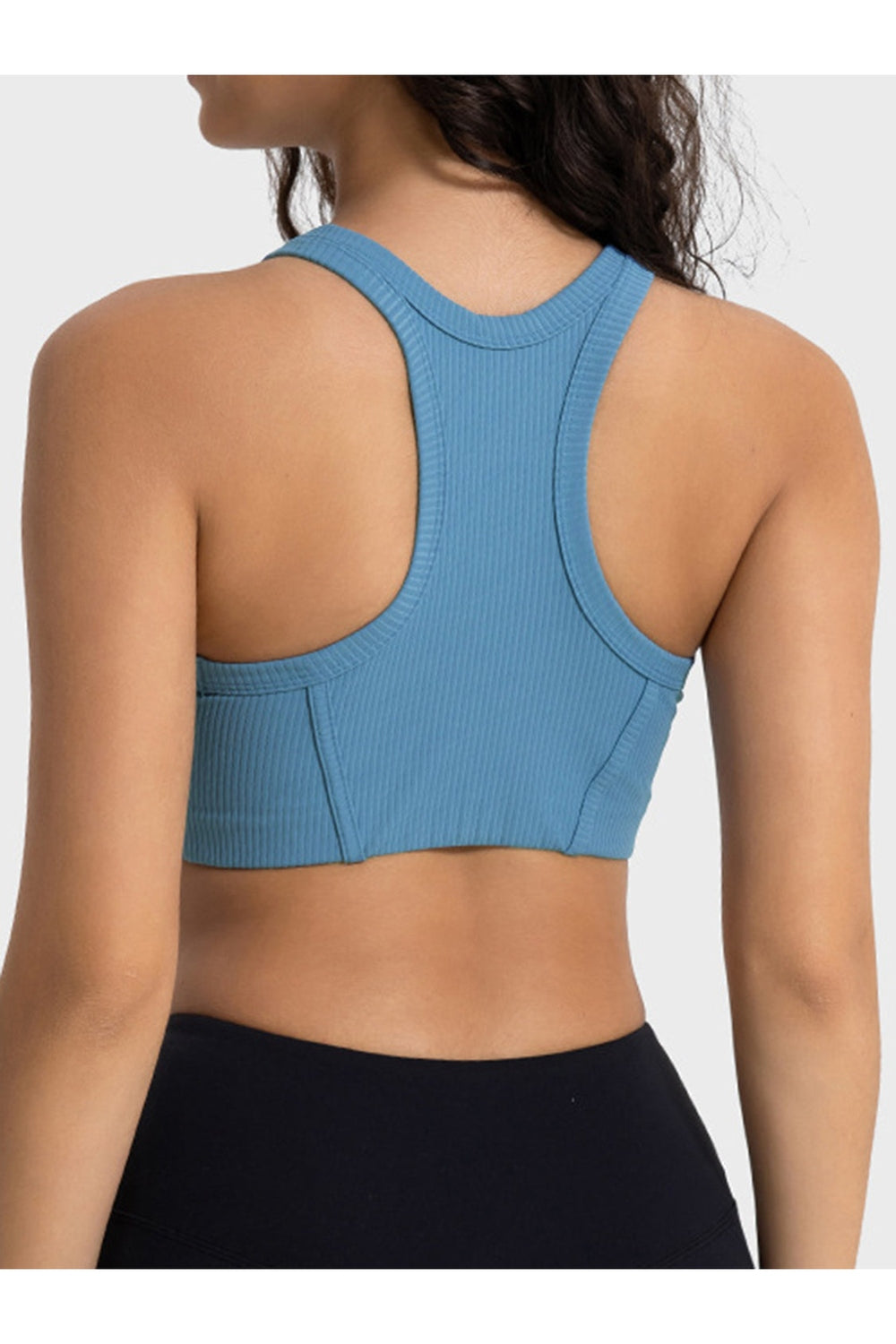 Millennia Wide Strap Cropped Sport Tank - Crop Tops & Tank Tops - FITGGINS