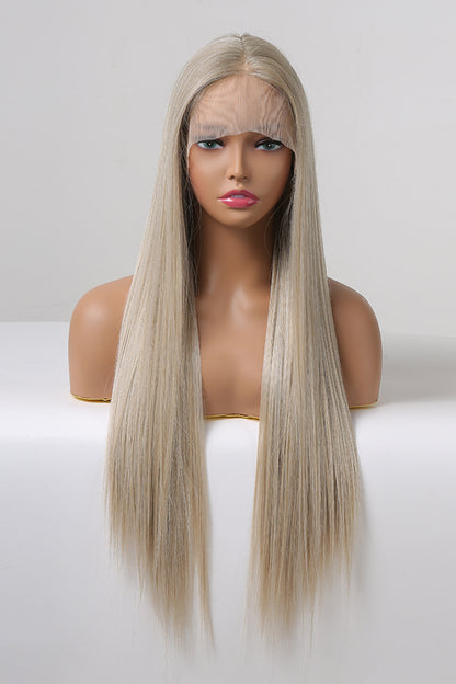 13*2" Lace Front Wigs Synthetic Long Straight 27" 150% Density - Hair - FITGGINS