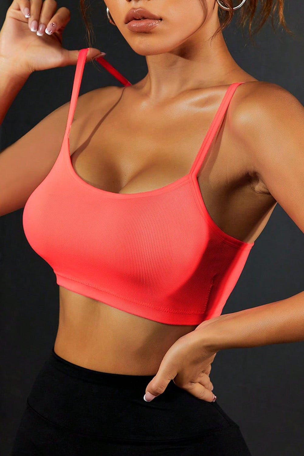 Backless Sports Cami - Crop Tops & Tank Tops - FITGGINS