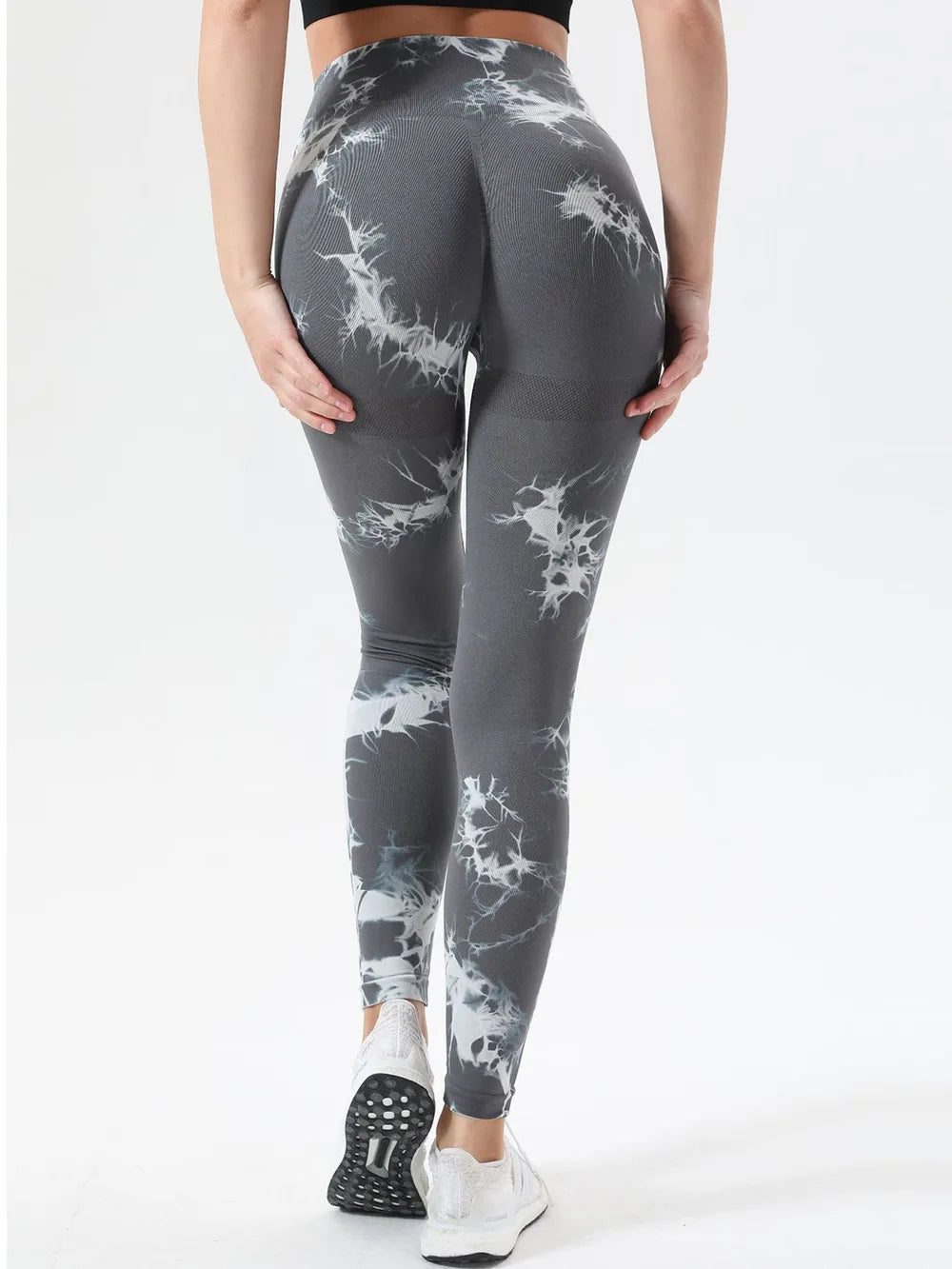 Tie-Dye High Waist Active Leggings Fitggins