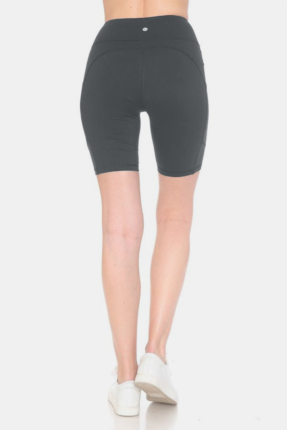 Leggings Depot Full Size High Waist Active Shorts - Short Leggings - FITGGINS