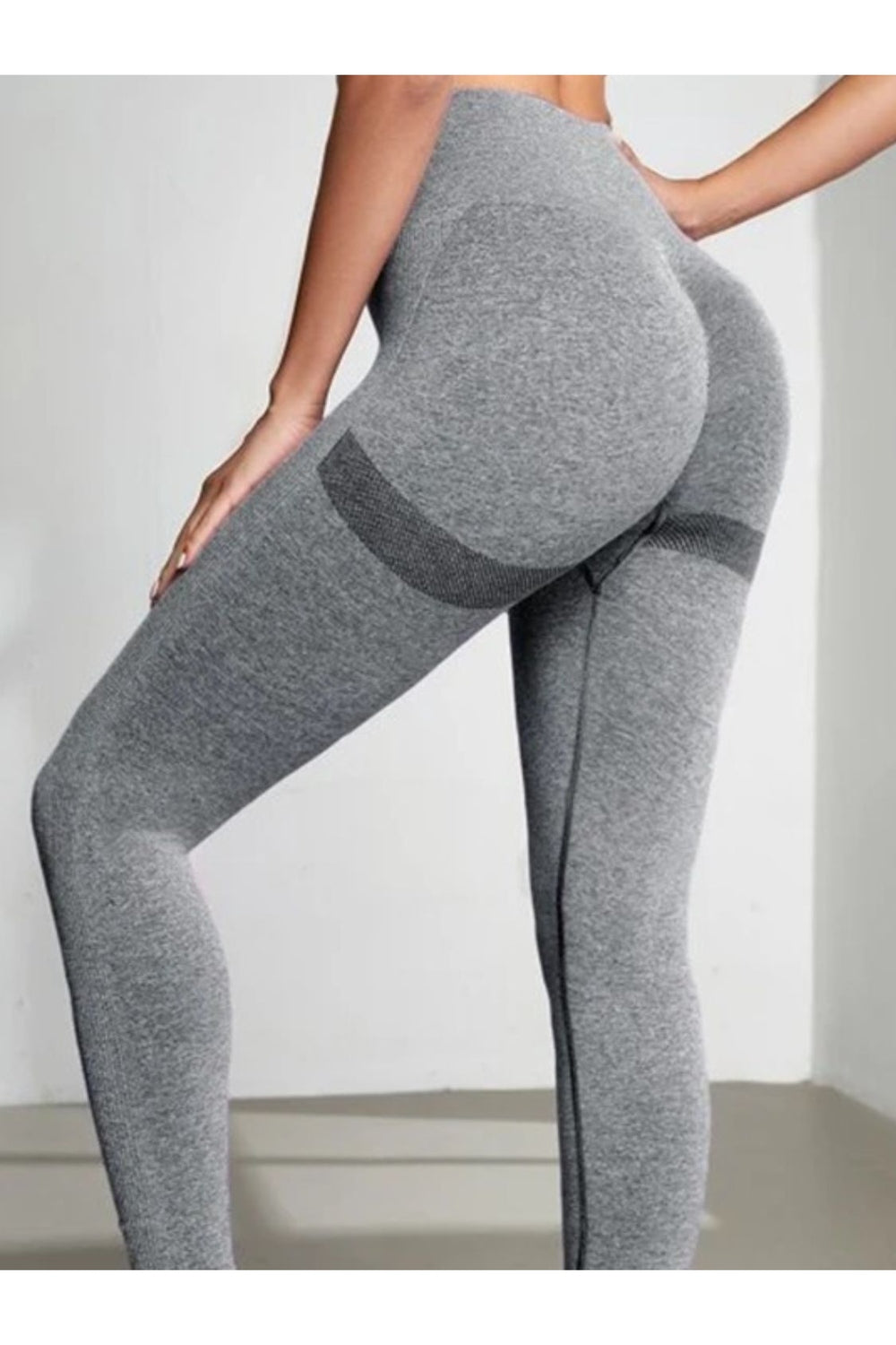 High Waist Active Leggings - Leggings - FITGGINS