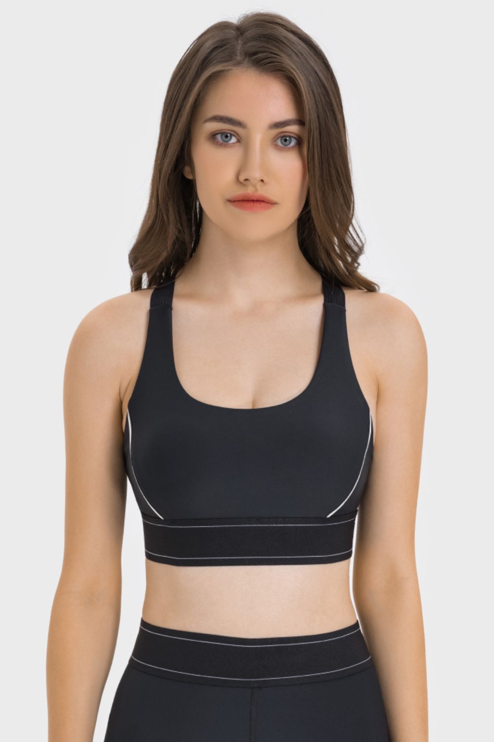 Millennia Contrast Sports Bra Fitggins