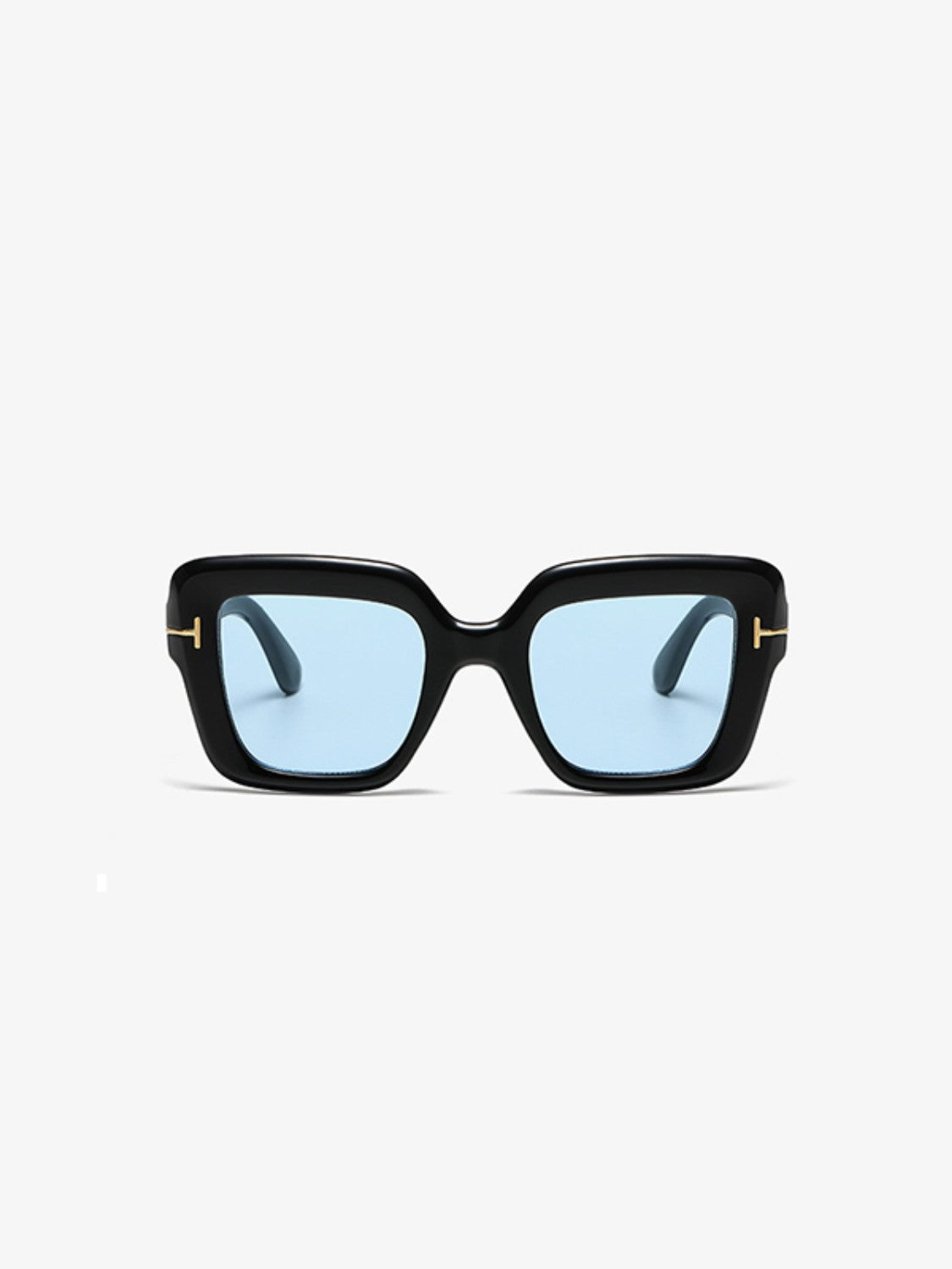 Polycarbonate Frame Square Sunglasses - Sunglasses - FITGGINS