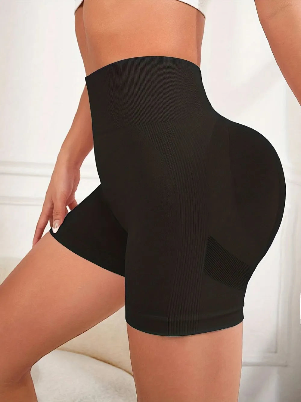 High Waist Active Shorts Fitggins